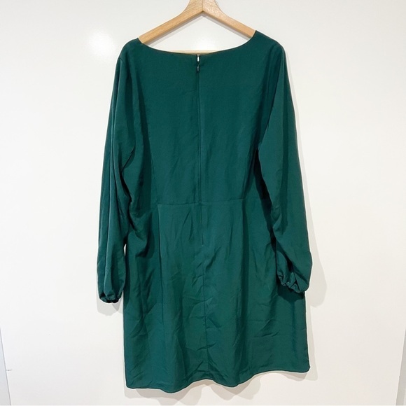 NWT Abercrombie & Fitch Long-Sleeve Strappy Halter Mini Dress - Picture 8 of 15